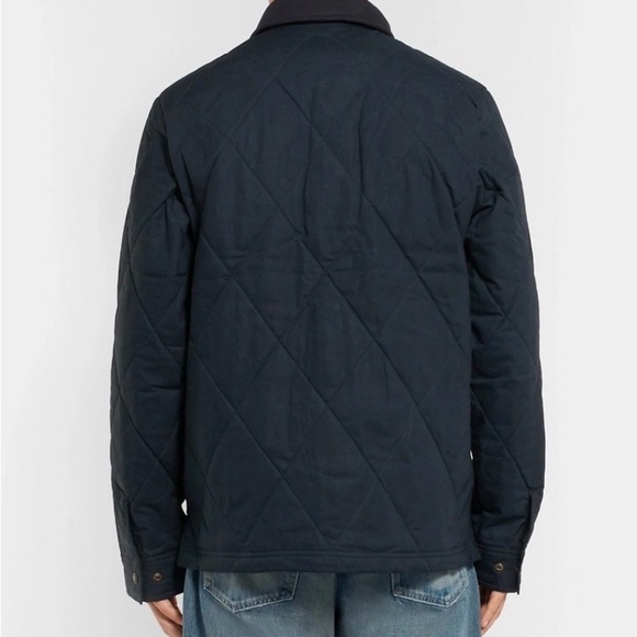 Filson Men's Navy Quilted Shirt Jacket - Picture 5 of 14
